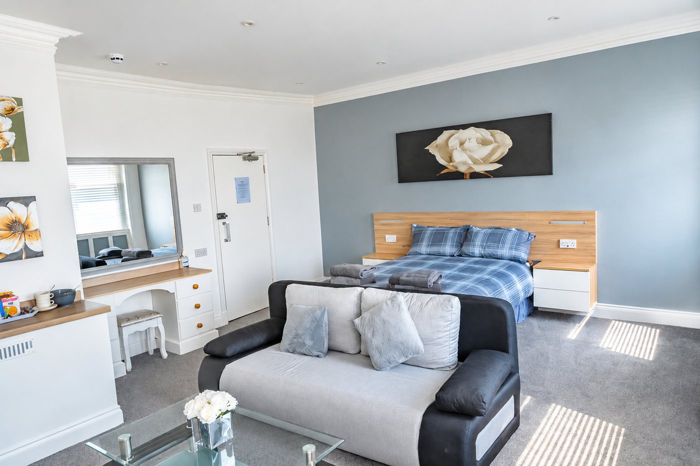 Twin room at Weymouth Bay Hotel